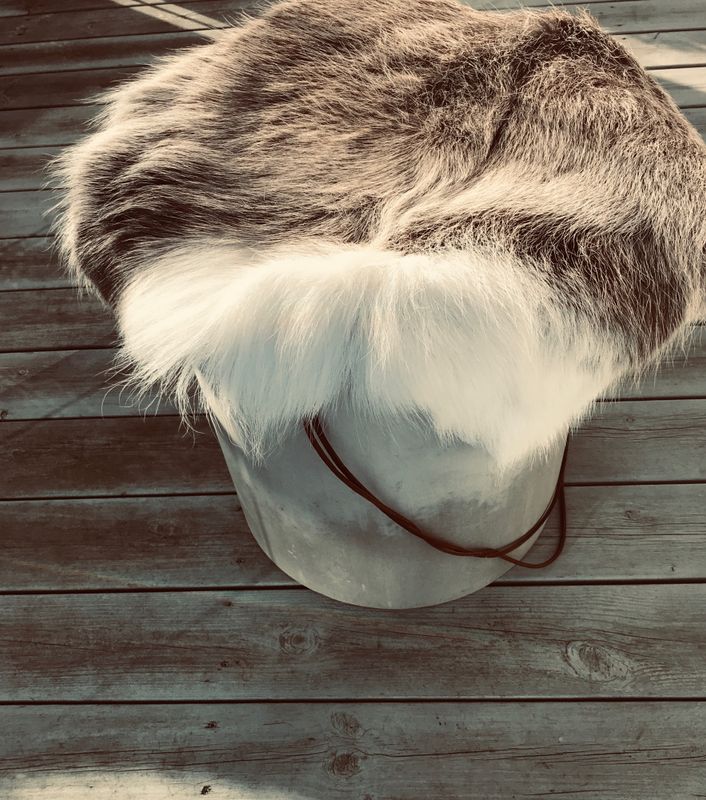 Sitteunderlag reinskinn